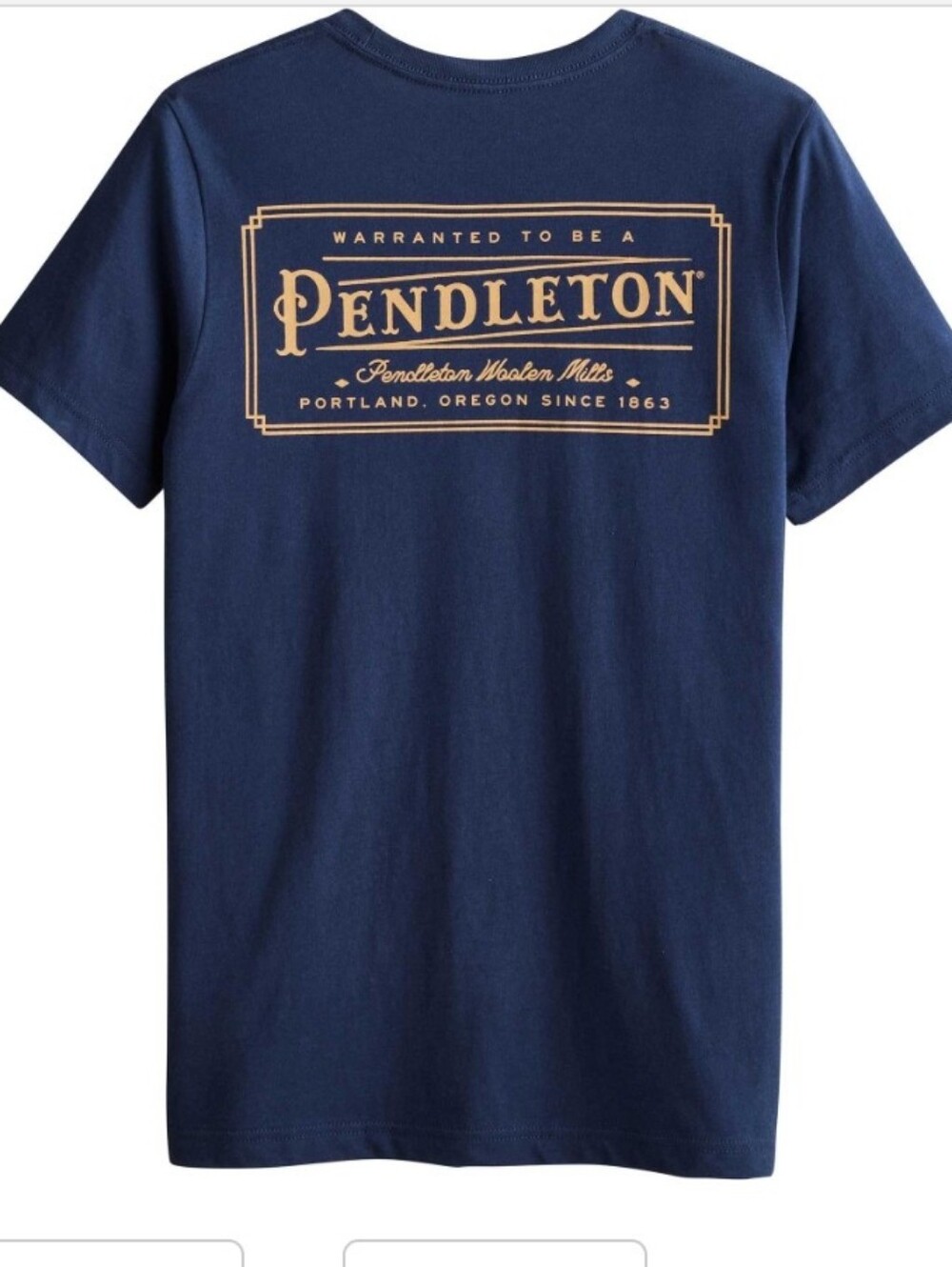 Pendleton Men's Vintage Logo Graphic T Shirt. NWT.